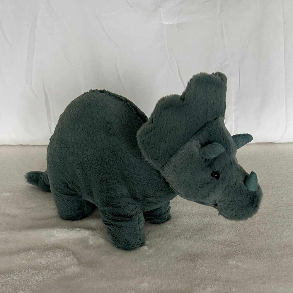 Jellycat Fossilly Triceratops (NWT, Retired)